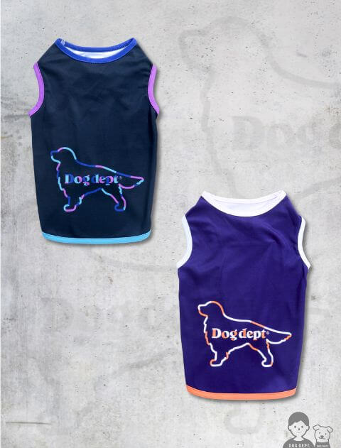 《期間限定アウトレット》【DOG WEAR】濡らして着るメインドッグメッシュノースリーブ