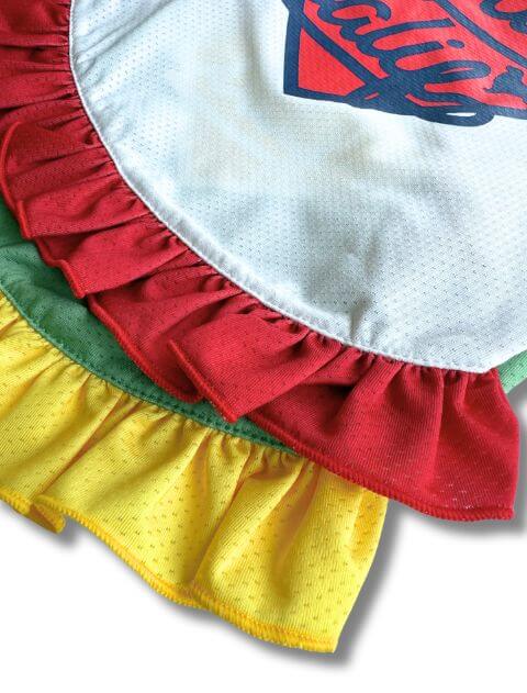 メッシュハートロゴキャミワンピ 犬服ブランドのドッグデプト/DOG DEPT