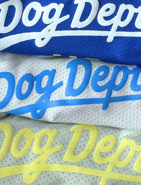 フリルメッシュノースリーブ 犬服ブランドのドッグデプト/DOG DEPT