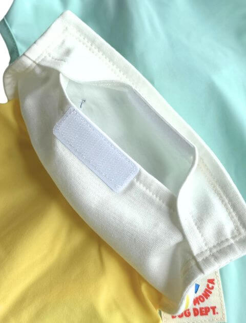 保冷剤ポケット付きリボンセーラー  犬服ブランドのドッグデプト/DOG DEPT
