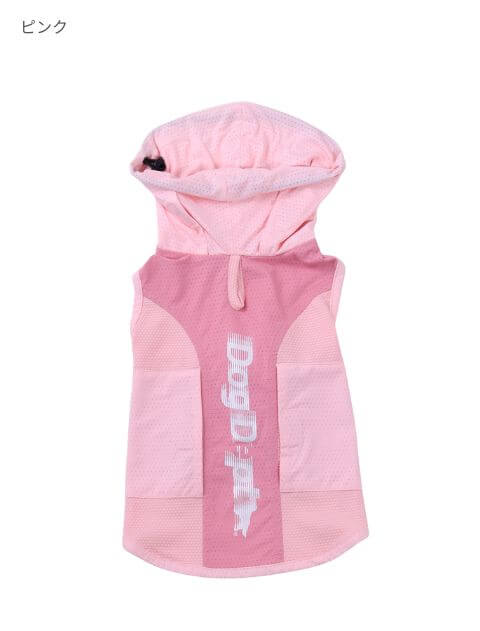 スーパークールメッシュノースリーブ 犬服ブランドのドッグデプト/DOG DEPT