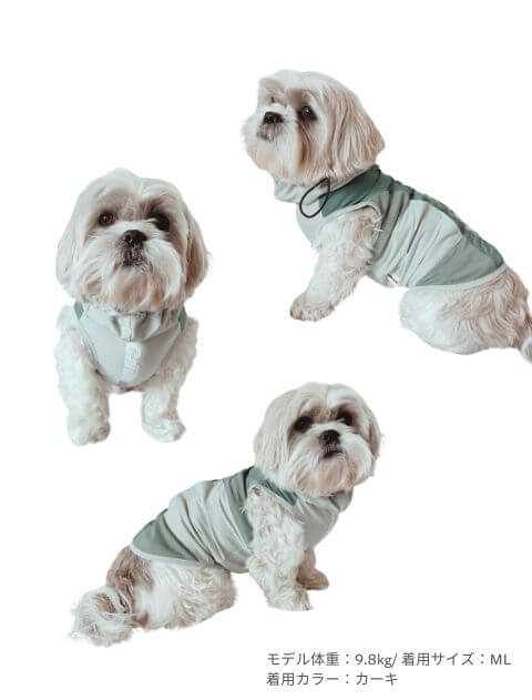 スーパークールメッシュノースリーブ 犬服ブランドのドッグデプト/DOG DEPT