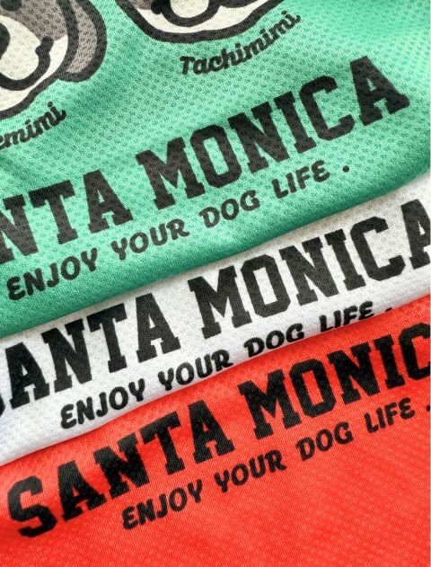 濡らして着るdog earsメッシュノースリーブ 犬服ブランドのドッグデプト/DOG DEPT