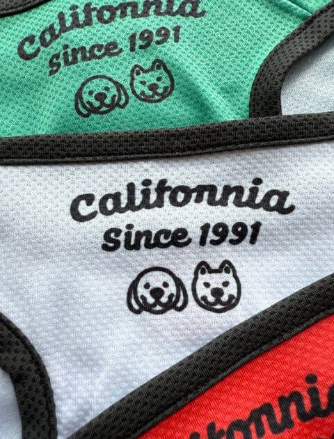 濡らして着るdog earsメッシュノースリーブ 犬服ブランドのドッグデプト/DOG DEPT