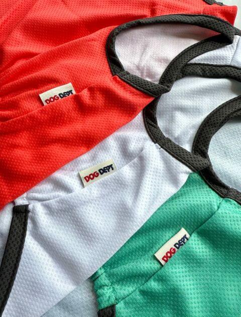 濡らして着るdog earsメッシュノースリーブ 犬服ブランドのドッグデプト/DOG DEPT