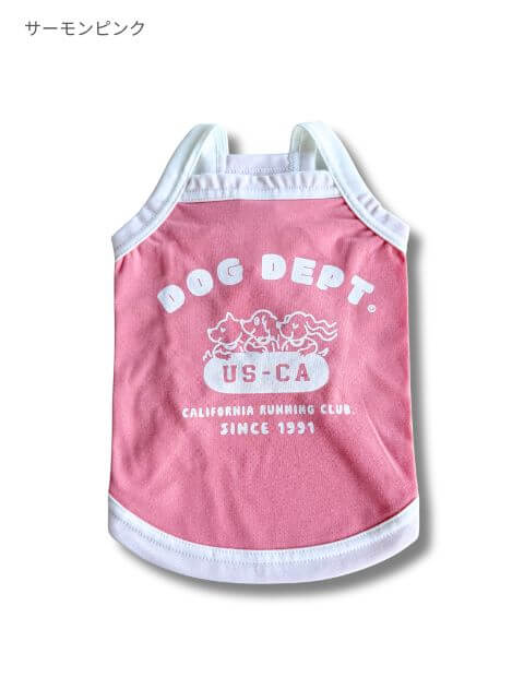 ランニングクラブキャミソール 犬服ブランドのドッグデプト/DOG DEPT