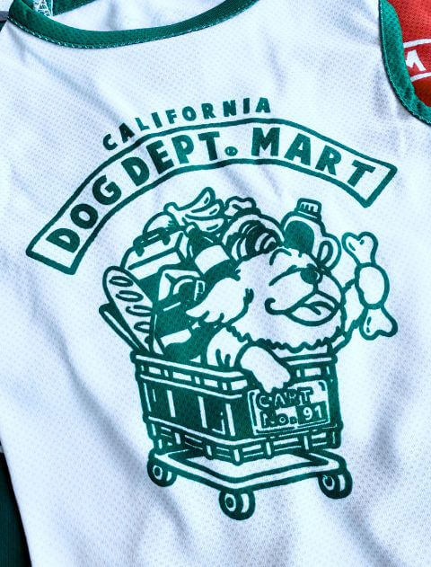 濡らして着るぽっちゃりドッグ Market メッシュノースリーブ 犬服ブランドのドッグデプト/DOG DEPT