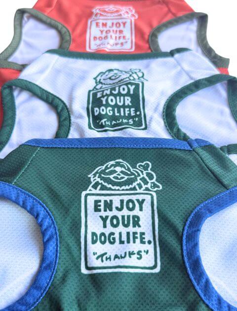 濡らして着るぽっちゃりドッグ Market メッシュノースリーブ 犬服ブランドのドッグデプト/DOG DEPT
