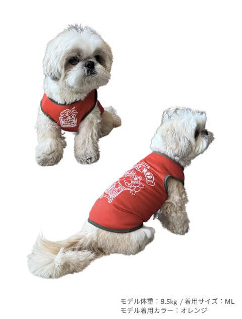 濡らして着るぽっちゃりドッグ Market メッシュノースリーブ 犬服ブランドのドッグデプト/DOG DEPT