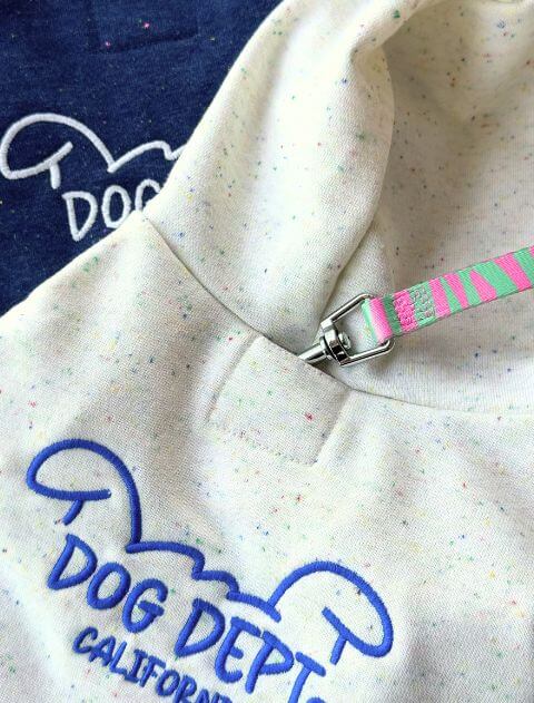 dogdept ドッグデプト 3L ワンピース Christmasカラー 完売品 犬服 / ドッグウェア】カラーネップパーカーワンピ / DOG DEPT