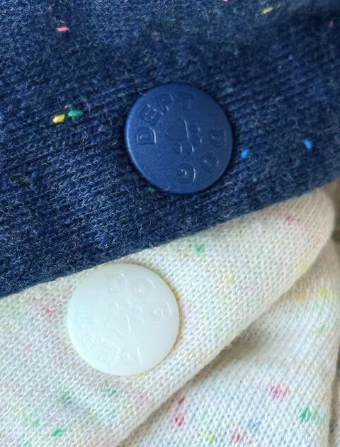 カラーネップパーカーワンピ 犬服ブランドのドッグデプト/DOG DEPT