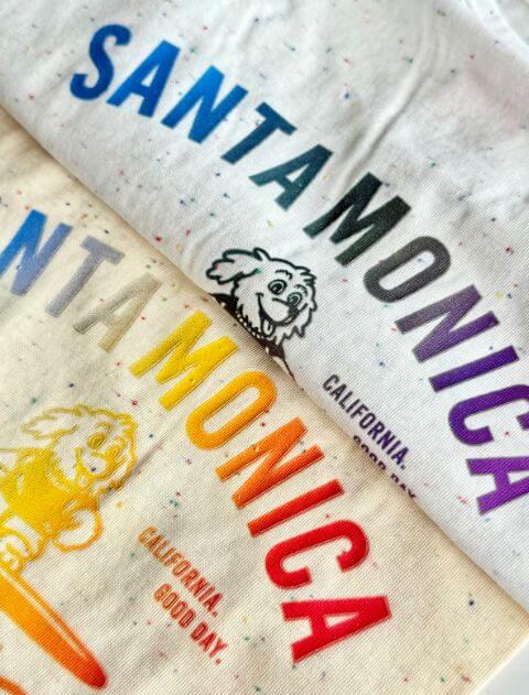 サーフドッグカラーネップTシャツ  犬服ブランドのドッグデプト/DOG DEPT