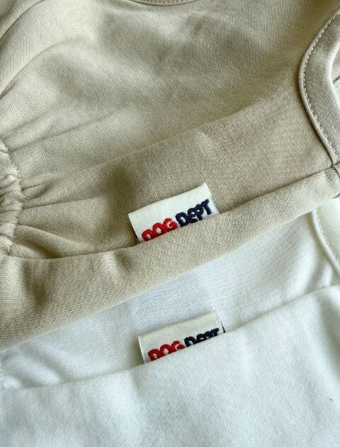 保冷剤ポケット付きフリルノースリーブ 犬服ブランドのドッグデプト/DOG DEPT