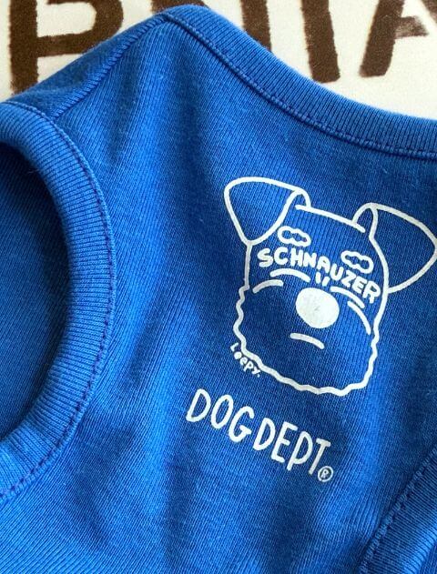 MY DOG is No.1シュナウザーノースリーブ犬服ブランドのドッグデプト/DOG DEPT