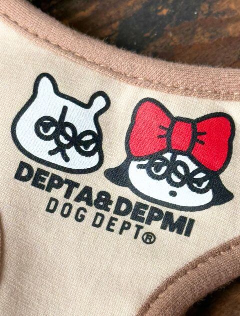 DEPTA&DEPMIリード＆ソフトハーネスセット ブランドのドッグデプト/DOG DEPT