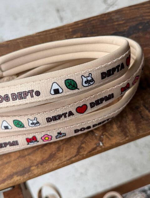 DEPTA&DEPMIリード＆ライトハーネスセット ブランドのドッグデプト/DOG DEPT