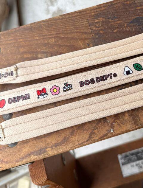 DEPTA&DEPMIリード＆ライトハーネスセット ブランドのドッグデプト/DOG DEPT