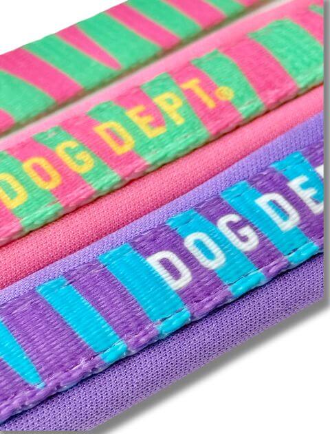 パステルゼブラリード＆ソフトハーネスセット ブランドのドッグデプト/DOG DEPT