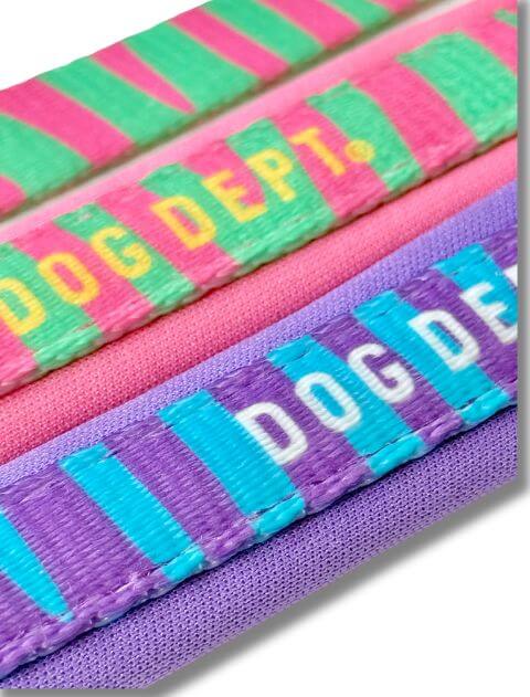パステルゼブラリード＆ライトハーネスセット ブランドのドッグデプト/DOG DEPT