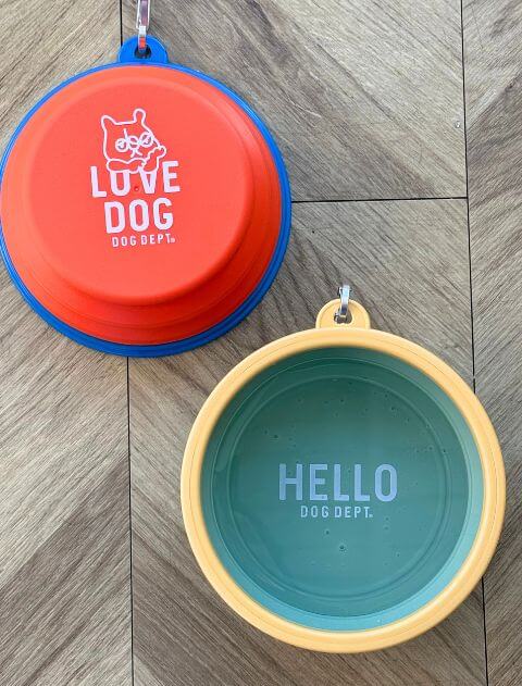 【DOG GOODS】HAPPY WATER BOWL　 M
