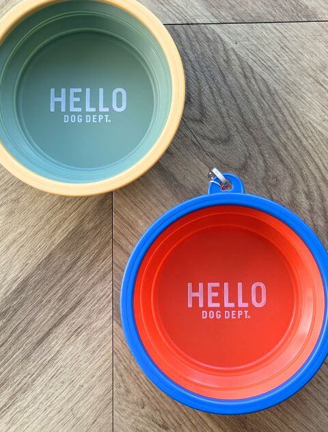 HAPPY WATER BOWL　 M ブランドのドッグデプト/DOG DEPT