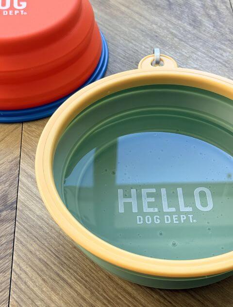 HAPPY WATER BOWL　 M ブランドのドッグデプト/DOG DEPT