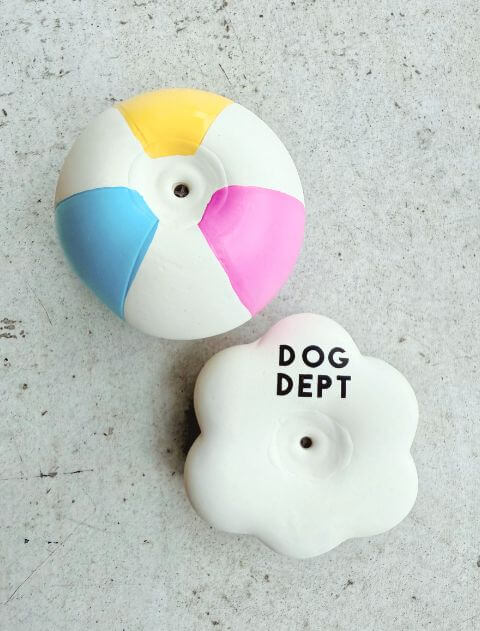 わんことボールのラテックス ブランドのドッグデプト/DOG DEPT