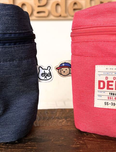 デニムライクマナーポーチ ブランドのドッグデプト/DOG DEPT