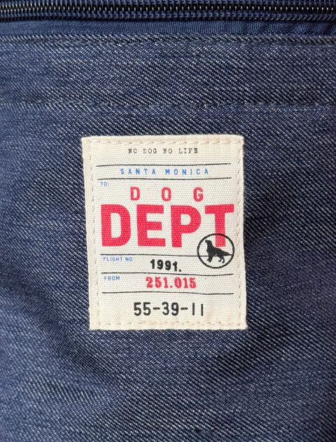 デニムライクマナーポーチ ブランドのドッグデプト/DOG DEPT