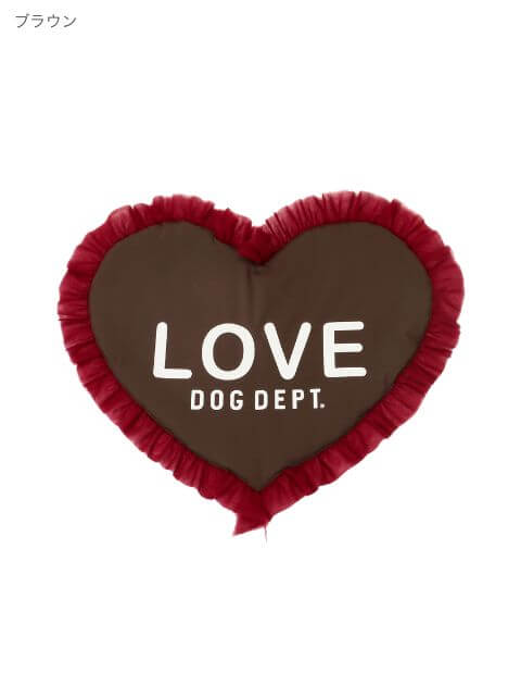 ハートチョコレートカフェマット  ブランドのドッグデプト/DOG DEPT