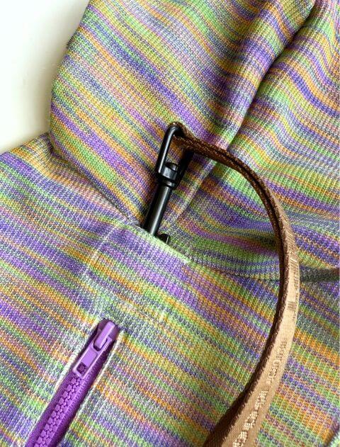 カラフルメランジボタンパーカー犬服ブランドのドッグデプト/DOG DEPT