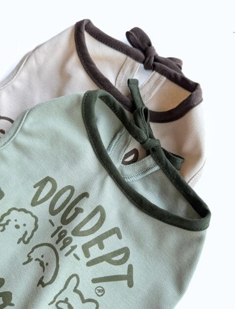 フリフリワンピ 犬服ブランドのドッグデプト/DOG DEPT