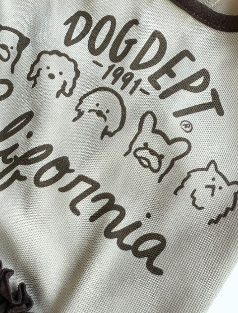 フリフリワンピ 犬服ブランドのドッグデプト/DOG DEPT