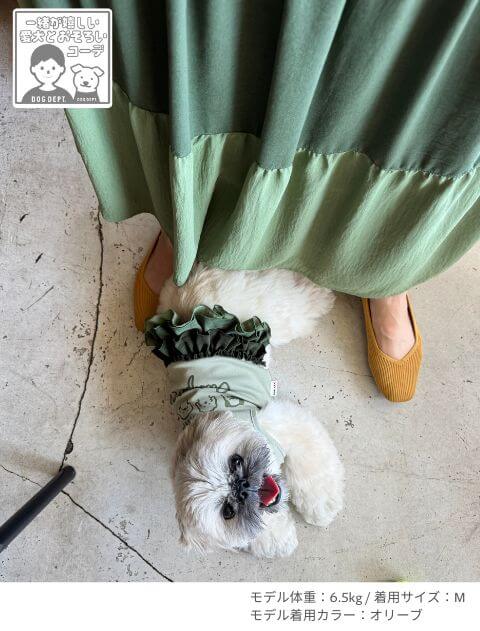 犬服 / ドッグウェア】フリフリワンピ / DOG DEPT (ドッグデプト