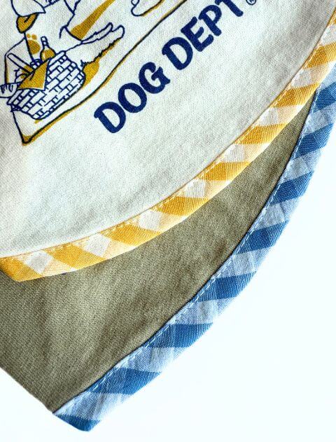 ピクニックドッグノースリーブ犬服ブランドのドッグデプト/DOG DEPT