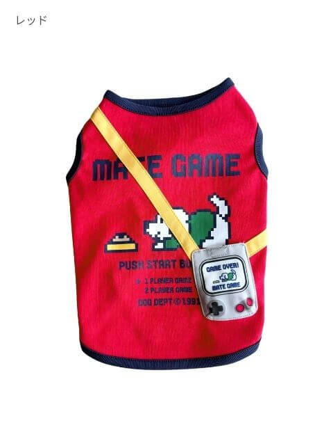 MATE GAME ノースリーブ犬服ブランドのドッグデプト/DOG DEPT