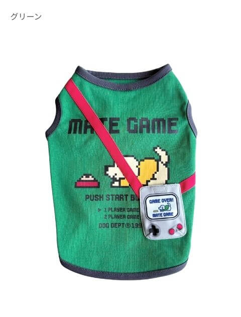 MATE GAME ノースリーブ犬服ブランドのドッグデプト/DOG DEPT