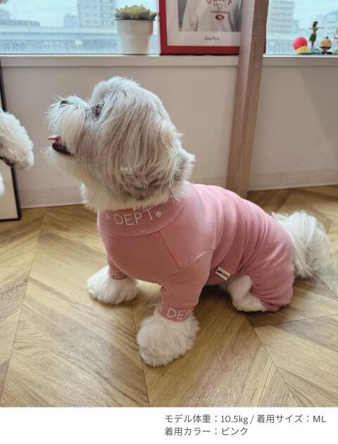 犬服 / ドッグウェア】ソフトコンフォートロンパース / DOG DEPT