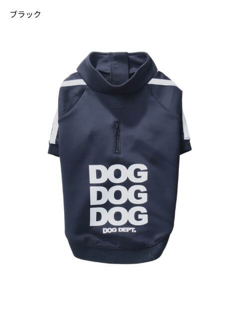 DOG×3　スタンドハーフジップ犬服ブランドのドッグデプト/DOG DEPT
