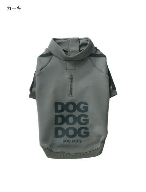 DOG×3　スタンドハーフジップ犬服ブランドのドッグデプト/DOG DEPT