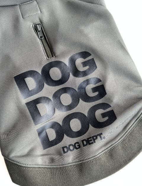 DOG×3　スタンドハーフジップ犬服ブランドのドッグデプト/DOG DEPT