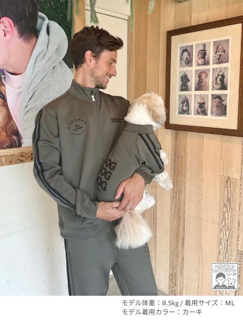 DOG×3　スタンドハーフジップ犬服ブランドのドッグデプト/DOG DEPT