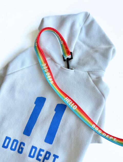 11ロゴパーカー 犬服ブランドのドッグデプト/DOG DEPT