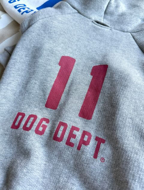 11ロゴパーカー 犬服ブランドのドッグデプト/DOG DEPT