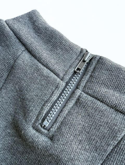 クラシックロゴスタンドハーフジップ 犬服ブランドのドッグデプト/DOG DEPT