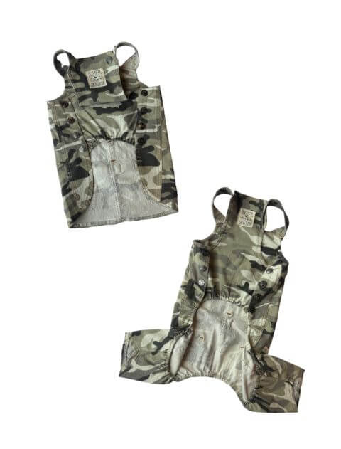 犬服 / ドッグウェア】カモフラサロペット / DOG DEPT (ドッグデプト