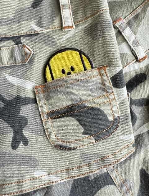 カモフラサロペット犬服ブランドのドッグデプト/DOG DEPT