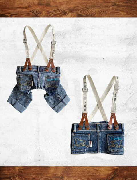 【DOG WEAR】デニムボトムス