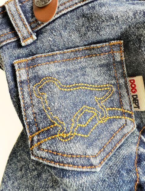 デニムボトムス犬服ブランドのドッグデプト/DOG DEPT