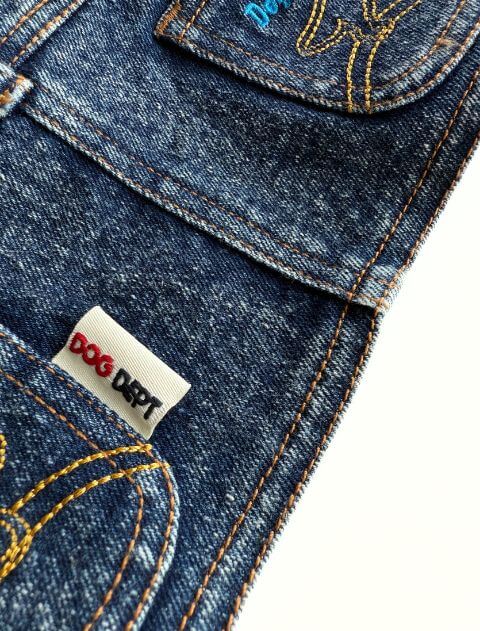 デニムボトムス犬服ブランドのドッグデプト/DOG DEPT